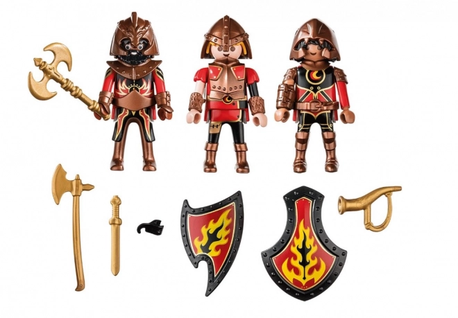 Set di figure Novelmore Tre Guerrieri Burnham