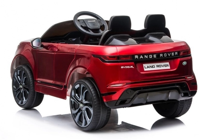 Auto elettrico Range Rover Evoque Rosso