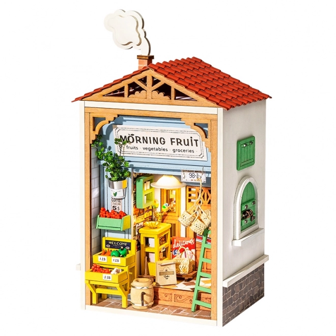 Miniatura della casa di legno Negozio di frutta