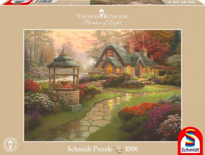 Schmidt puzzle casetta presso il pozzo dei desideri 1000 pezzi