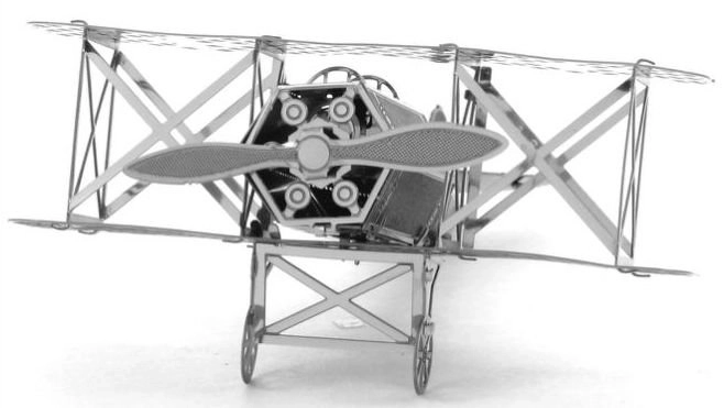 Puzzle 3D dvipiano Fokker D-VII