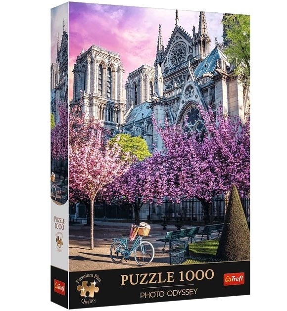 Puzzle 1000 Pezzi Premium Qualità Cattedrale Notre-Dame, Parigi