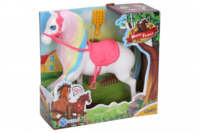 Cavallo con spazzola 20 cm