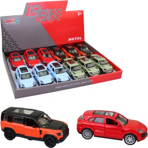 Set di macchinine 1:43 in scatola display per bambini