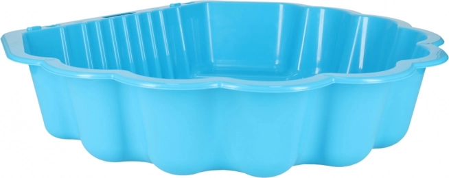 Piscina e sabbiera Muschelka Twins 2 in 1 blu