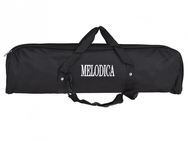 Melodica musicale con custodia e due bocchini