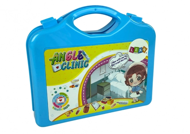 Set da Medico per Bambini con Valigetta Blu e Stetoscopio