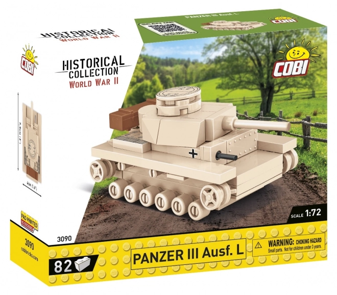 Cobi Panzer III Ausf.L modello di costruzione