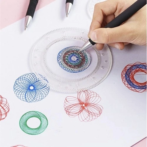 Set per disegno creativo Maaleo - Spirografo