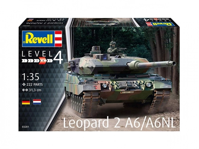 Modello in plastica Leopard 2A6/A6NL