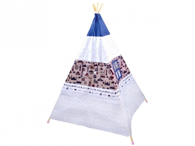 Tenda da gioco per bambini in stile Wigwam