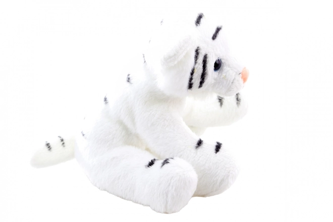 Tigre bianco di peluche