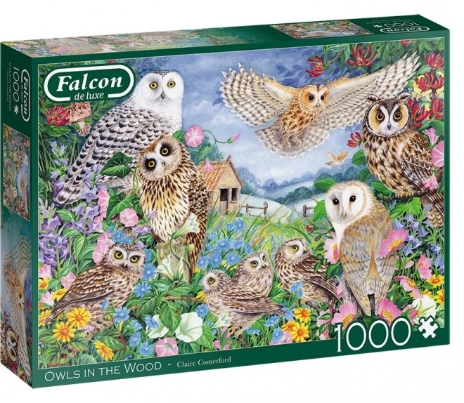 Puzzle Gufo nel Bosco 1000 Pezzi