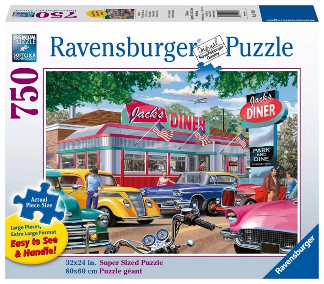 Puzzle Ravensburger Incontro Da Jacks 750 Pezzi