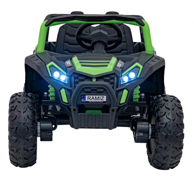 Auto elettrico per bambini Buggy UTV 2000M Racing Verde