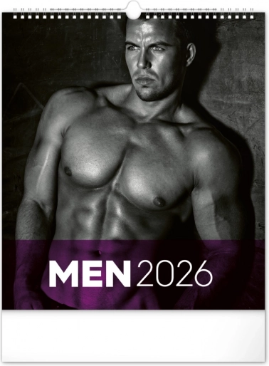 Calendario da parete con uomini 2026