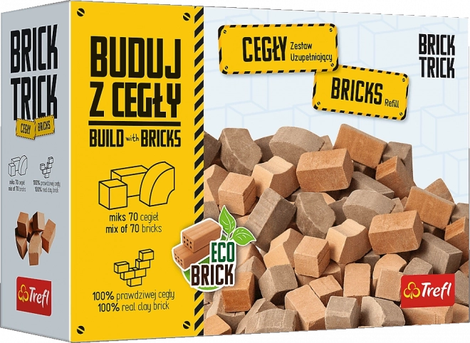 Trefl Brick Trick confezione extra mattoni in mix 70 pezzi