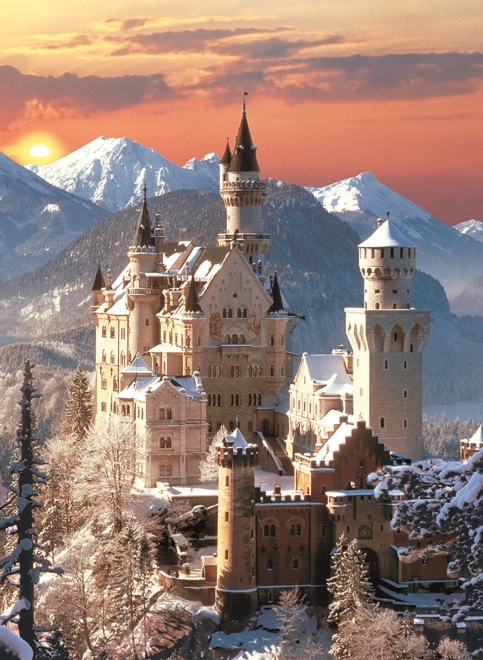 Puzzle Neuschwanstein 1500 pezzi