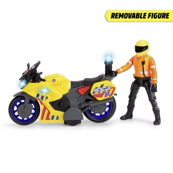 Motocicletta soccorso 17 cm con pilota