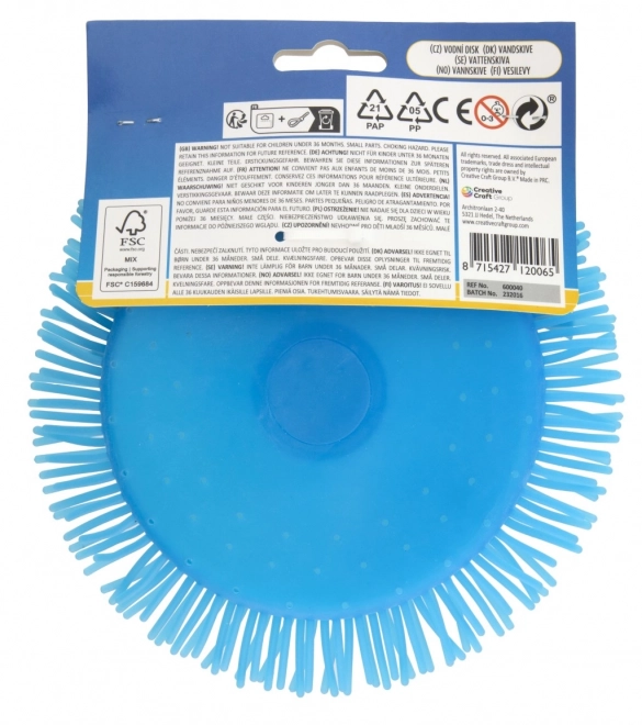 Splash Flyer Frisbee Acquatico con Frange