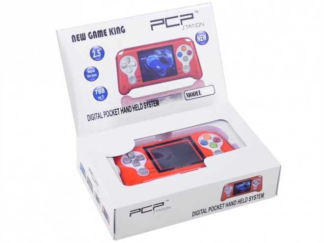 console portatile con 70 giochi – arancione