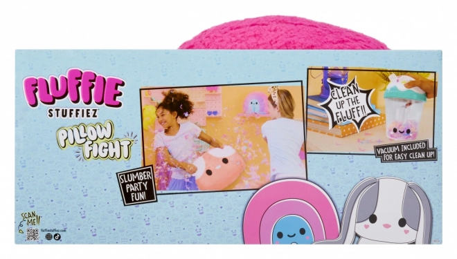 Cuscino Fluffie Stuffiez Pillow Fight Arcobaleno
