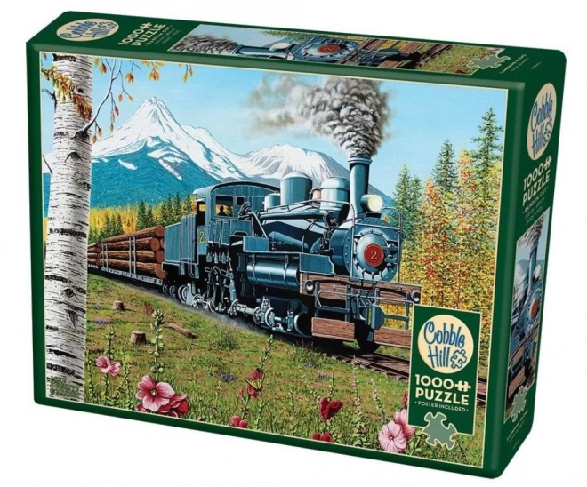 Puzzle COBBLE HILL Taglio del legno 1000 pezzi