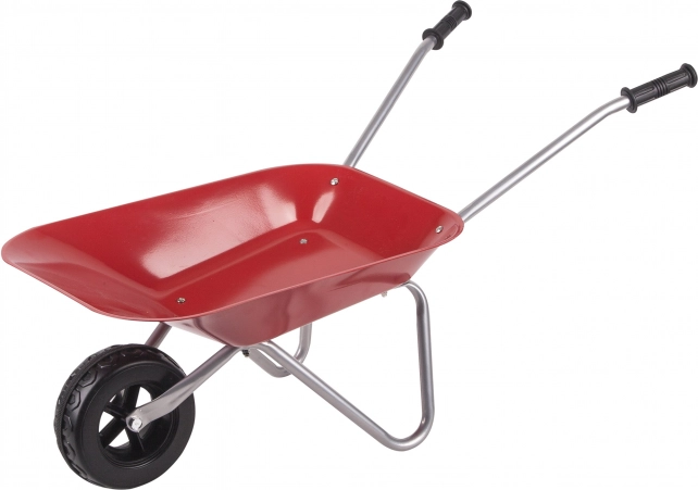 Classic World carriola in metallo per bambini per giardino e sabbiera
