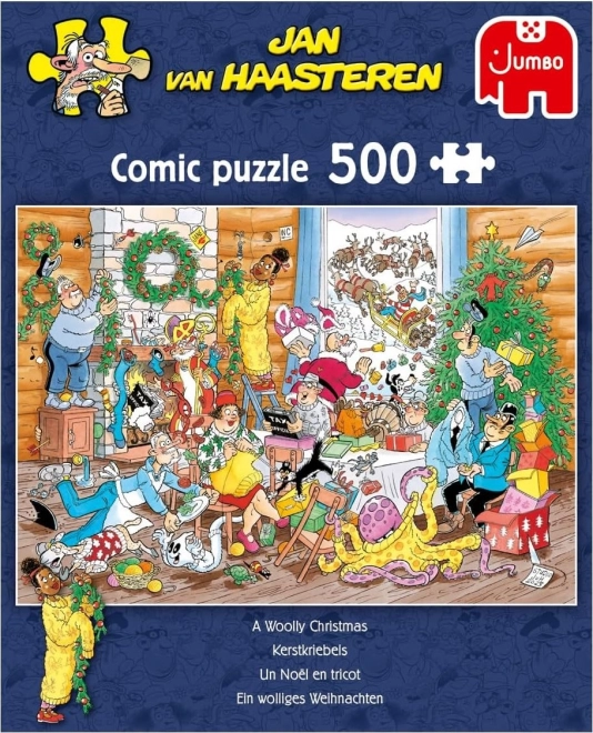 Puzzle GIGANTE Natale Ondulato 500 pezzi