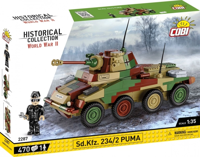 Set di Costruzione Veicolo Corazzato Sd.Kfz. 234/2 Puma