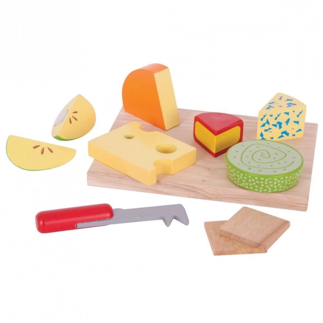 Set di formaggi di legno Bigjigs Toys