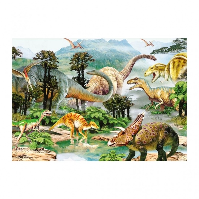 Puzzle Dinosaur Planet 100 Pezzi