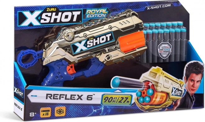 Pistola d'Oro Zuru X-Shot Reflex 6