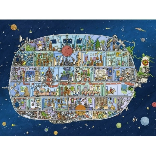 Puzzle Astronave 1500 Pezzi