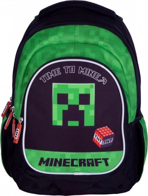 Zaino Scuola Minecraft Time To Mine