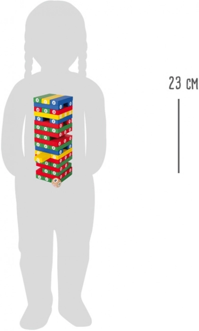 Gioco Jenga in legno colorato Small Foot