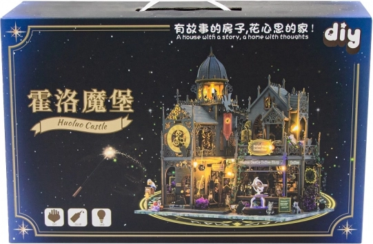 Miniatura Casa dei Bambole Castello Huoluo di 2Kids Toys
