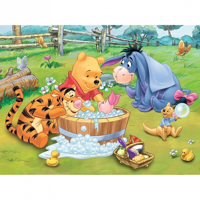 Puzzle 30 pezzi Winnie the Pooh Bagnetto di Pimpi