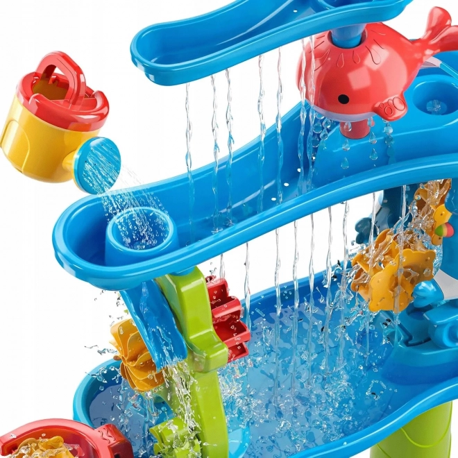 Parco giochi interattivo con acqua e sabbia Woopie