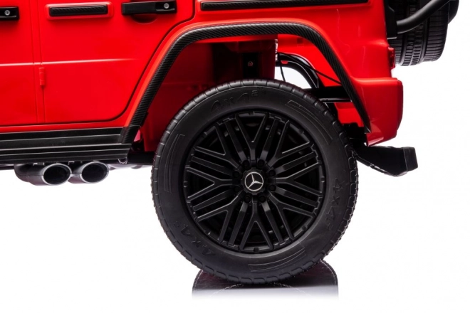 Auto elettrico a batteria per bambini Mercedes G63 XXL rosso 4x4