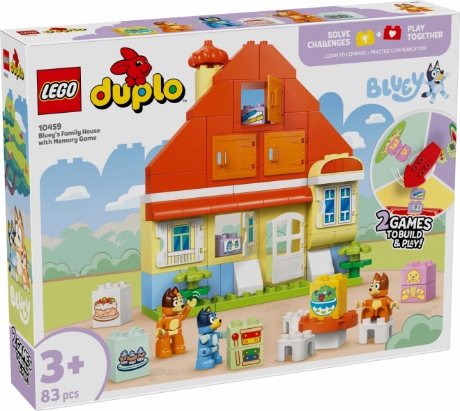 Set Costruzioni DUPLO Bluey Casa di famiglia con gioco di memoria
