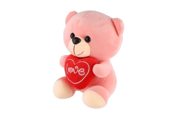 Peluche orsetto seduto con cuore