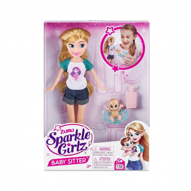 Bambola Sparkle Girlz Babysitter