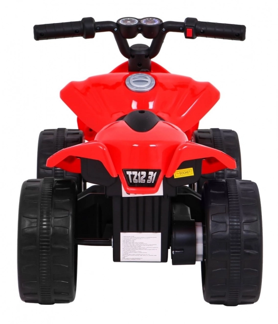 Quad Little Monster a batteria per bambini Rosso