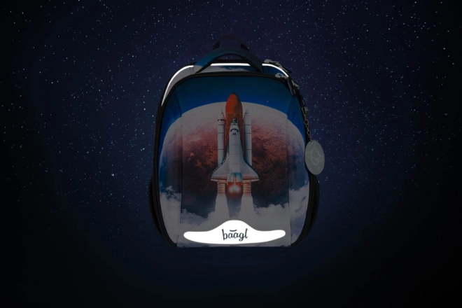 Set BAAGL Shelly Space Shuttle: zaino, astuccio, sacca