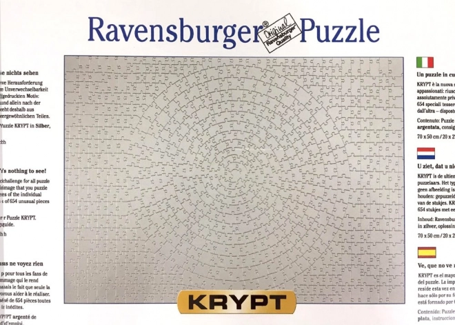 Puzzle Krypt Argento 654 Pezzi Ravensburger