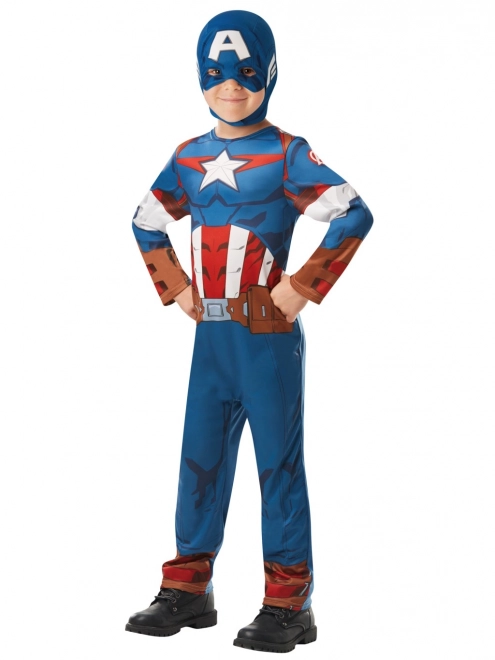 Costume Captain America per bambini 5-6 anni