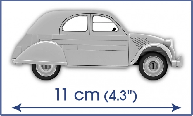 Modello Citroen 2CV Tipo A 1949