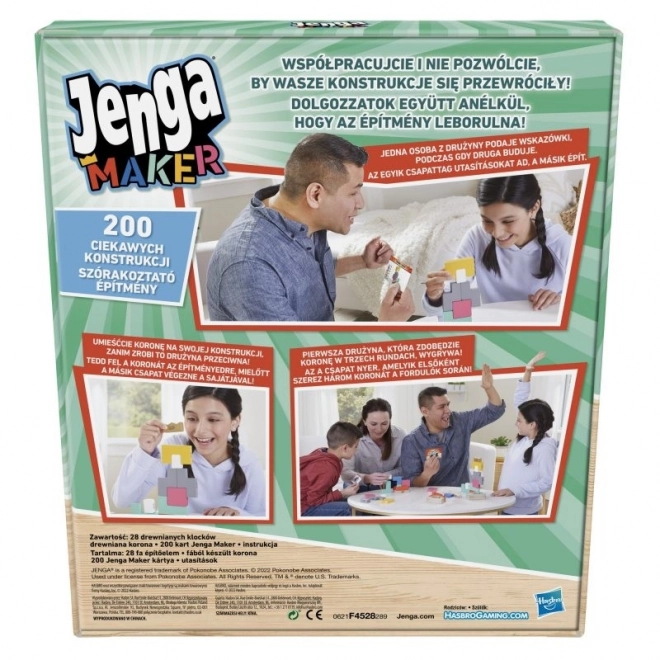 Jenga Maker gioco di abilità