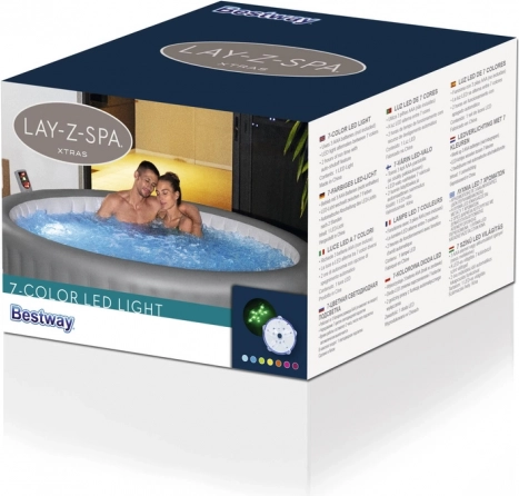 Lampada Basenová Lay-Z-Spa LED 7 colori Bestway